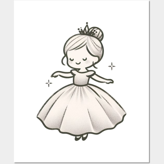 Little princess Wall Art by NeneTees